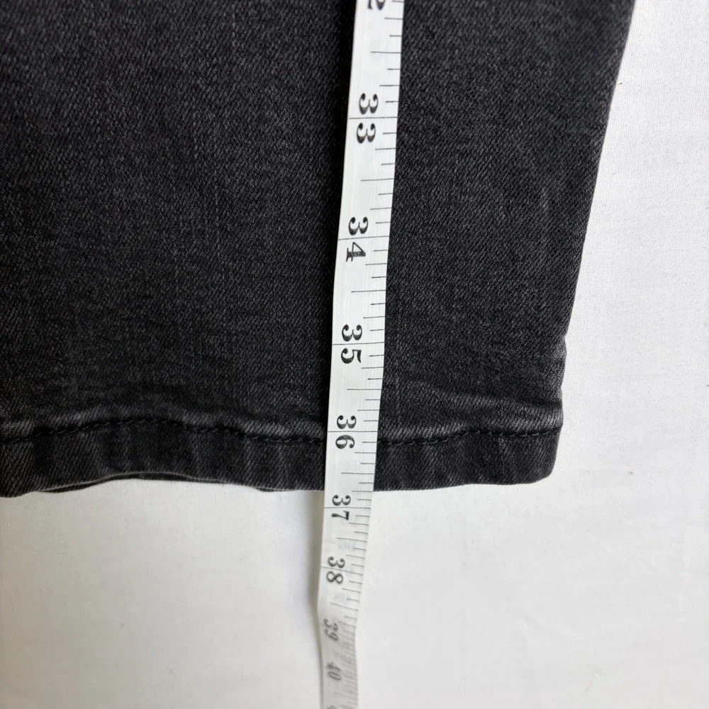 Levis 514 Straight Fit Mens Jeans Black Faded Denim 34x30 (Actual‎ 31x27)